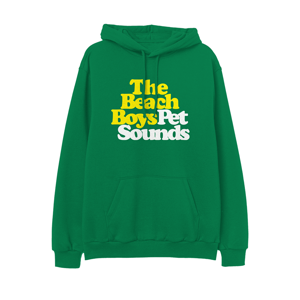 The Beach Boys - Pet Sounds Logo Green Hoodie